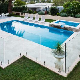 glass pool fencing - swmming pool gate