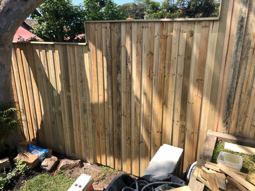Timber Fence Installation