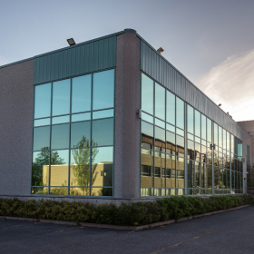 commercial exterior painting job