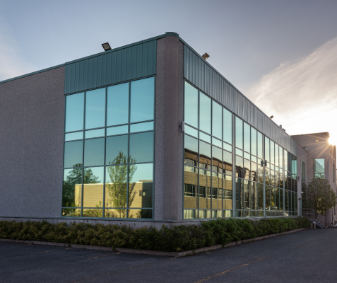 commercial exterior painting job