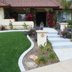 turf installation in front yard sydney
