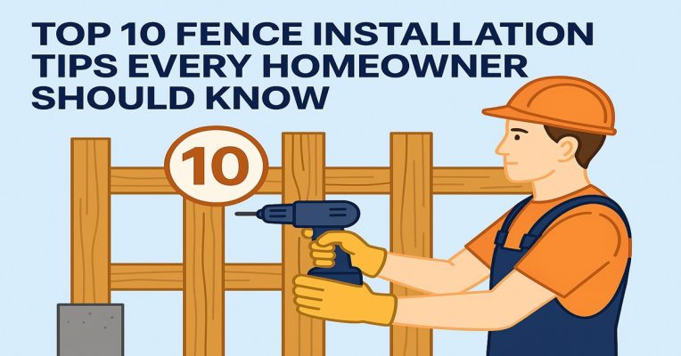 Top 10 Fence Installation Tips Every Homeowner Should Know